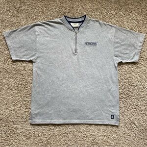 Vintage Royal Caribbean International Cruises 1/4 Zip‎ Polo Pullover Men Size XL